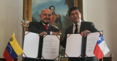 Venezuela y Chile firman convenio para lucha contra delincuencia organizada