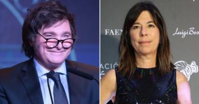 El presidente Javier Milei y la periodista María O'Donnell (@JMilei / Facebook @odonnellmaria)