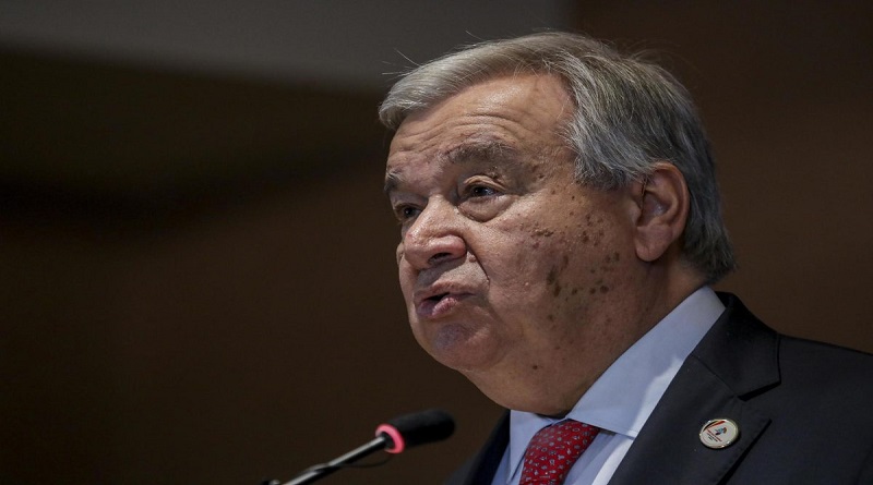 Guterres considera crisis en Gaza la mayor frustración para la paz