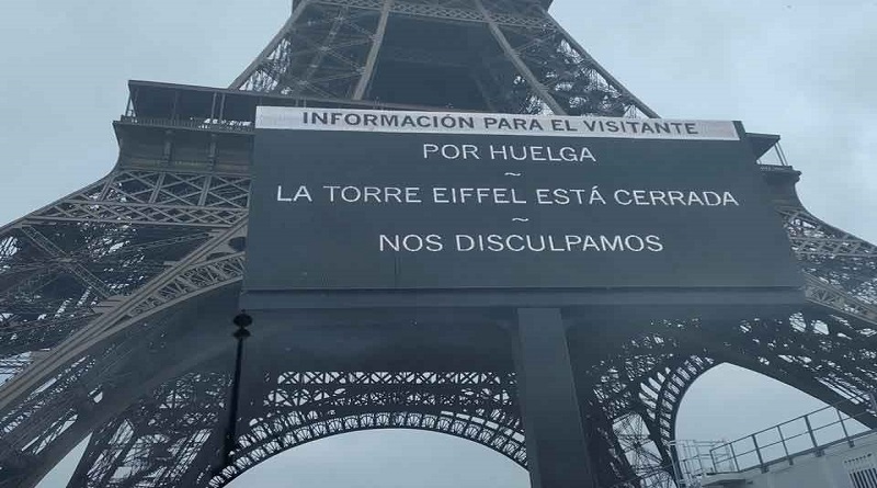 Trabajadores denuncian falta de mantenimiento en la Torre Eifeel