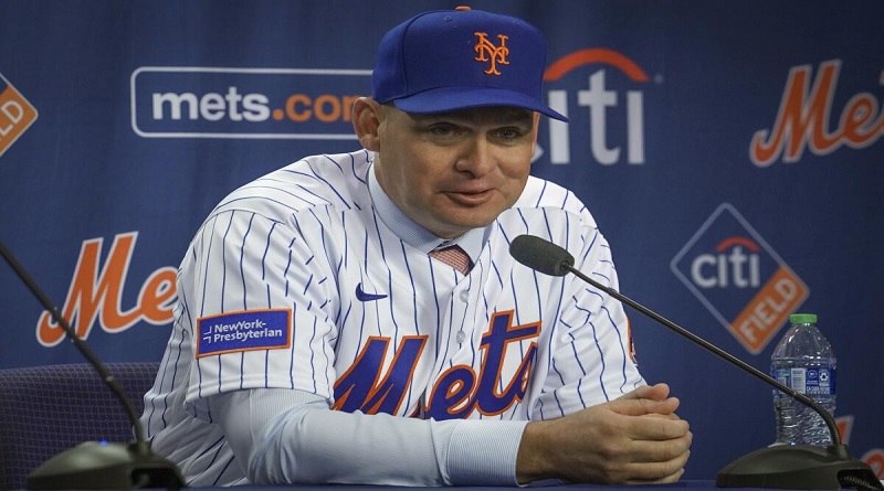 Manager Carlos Mendoza listo para los spring training