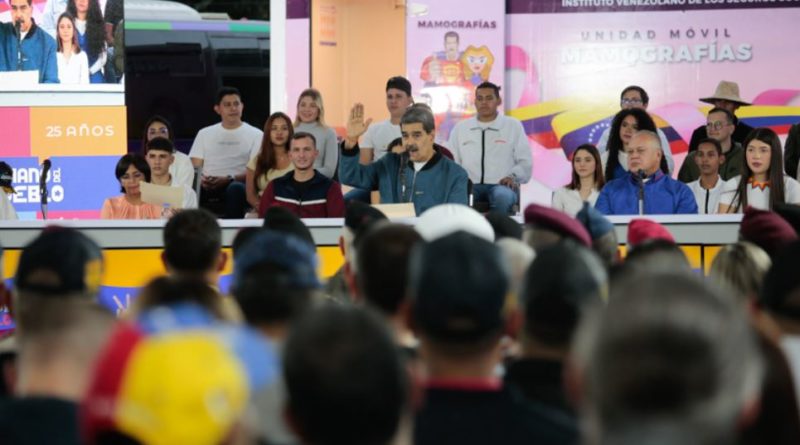 Presidente Maduro lanza la Gran Misión Venezuela Joven