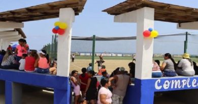 Rehabilitan el Estadio de Béisbol Menor Oswaldo Guillén en Mare Abajo, La Guaira