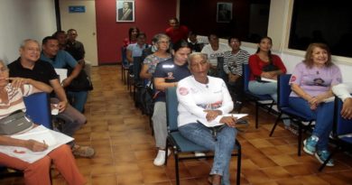 Comunicadores de salud realizaron asamblea sobre las 7T en Carabobo