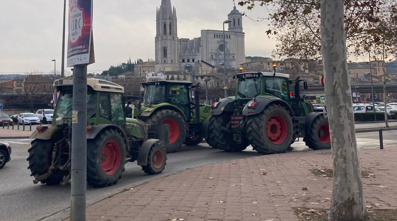 Trabajadores agrarios protestan en varias regiones de España