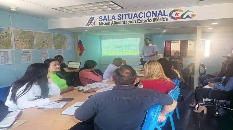 Articulan esfuerzos para distribuir alimentos en sectores del estado Mérida