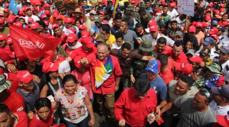 Cabello: Ante cualquier circunstancia el pueblo seguirá siendo antiimperialista
