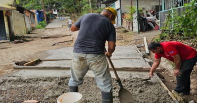 Continúan los trabajos de vialidad e iluminación en San Cristóbal