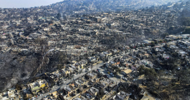 Se eleva a 122 el número de fallecidos por incendios en Chile