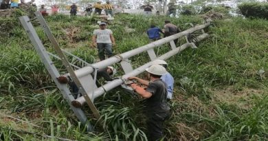 Corpoelec trabaja para restituir servicio eléctrico en el sector Aroa de El Vigía