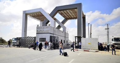 Egipto responde a comentarios de Biden al abrir paso fronterizo de Rafah