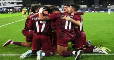 Vinotinto Sub 23 logra empate ante Argentina