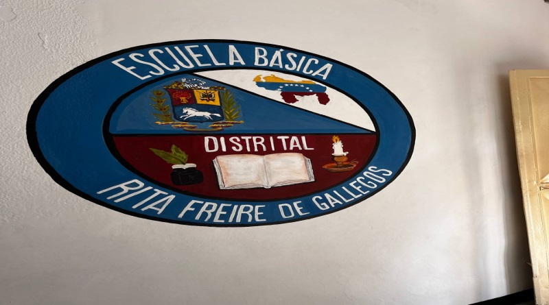 Reacondicionan espacios en Escuela Distrital Rita de Freire de Caracas