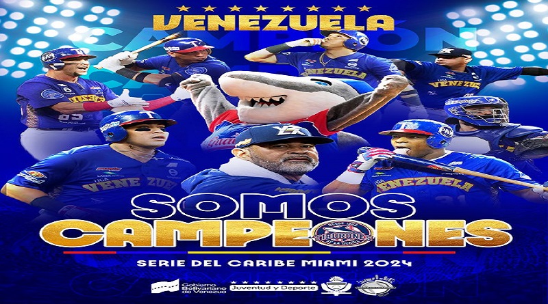 Venezuela se corona campeón en la Serie del Caribe