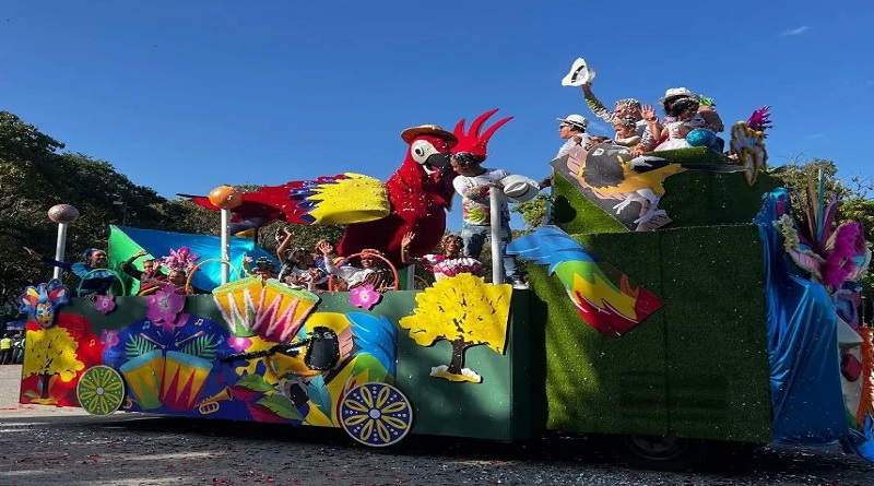 Carnavales Turísticos Caracas 2024 con extraordinaria participación popular