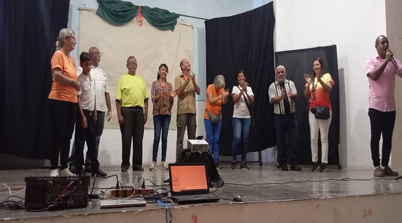 Estrena cortometraje en el Centro Cultural de Guarenas