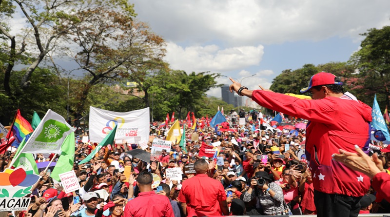 Comandante Chávez declaró el carácter antiimperialista de la Revolución