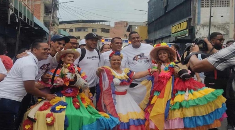 Cultores celebran 403 años de la fundación de Guarenas