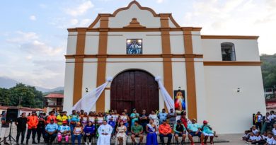 Reinaugurada iglesia Inmaculada Concepción de María en Chuao