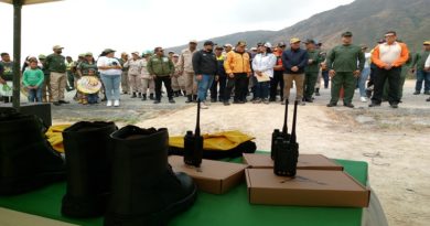 Instalan Comando Nacional de Protección contra Incendios Forestales Aragua