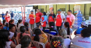 Continúan dotación a las Casas de Alimentación en Aragua