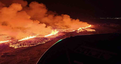 Islandia registra nueva erupción volcánica