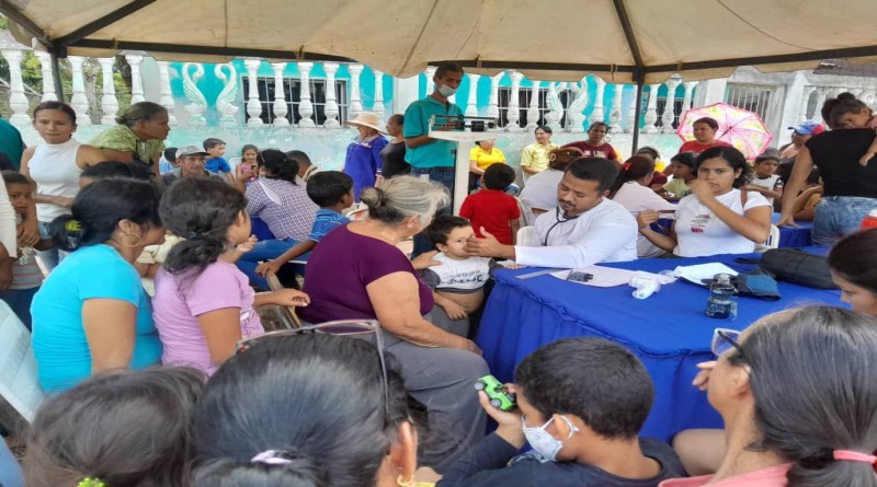 Atienden comunidad indígena en Monagas con jornada médico-asistencial