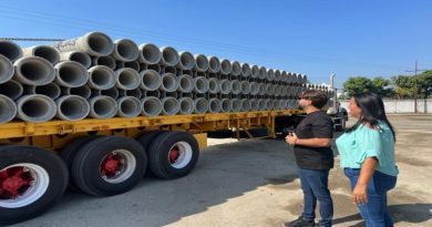 Minaguas entrega mil metros lineales de tuberías para aguas servidas en Girardot