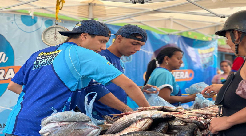 Operación Come Pescado atendió más de 1.600 familias en Miranda