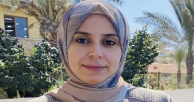 Fallece periodista palestina por bombardeo israelí en Gaza