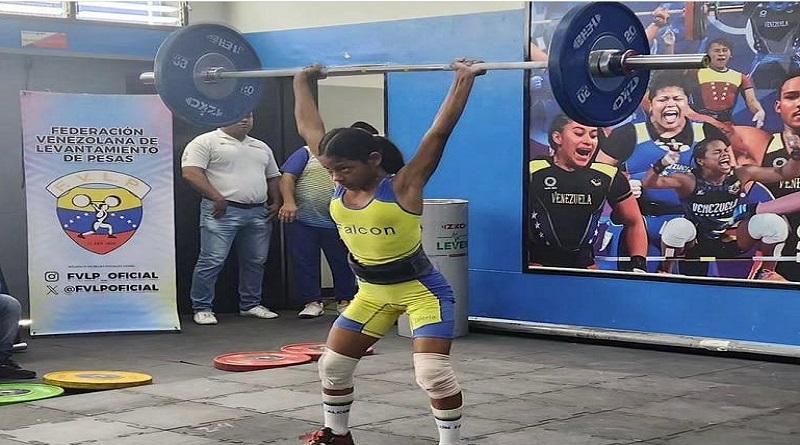 Levantamiento de pesas define su equipo para Juegos Bolivarianos de la Juventud Sucre 2024
