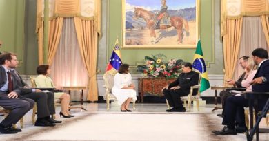 Nueva embajadora de Brasil entrega credenciales a presidente Maduro