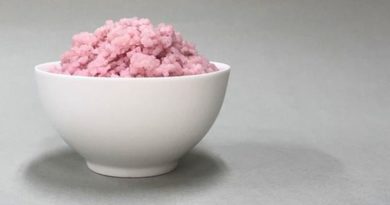 Carne de res en granos de arroz
