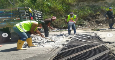 Trabajo de Cuadrillas GDC previenen daños por lluvias en Caracas