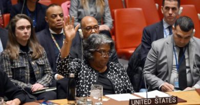 Rusia y China condenan tercer veto de EE.UU. en ONU sobre Gaza