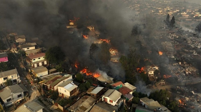 Venezuela brinda su apoyo a Chile para combatir incendios forestales