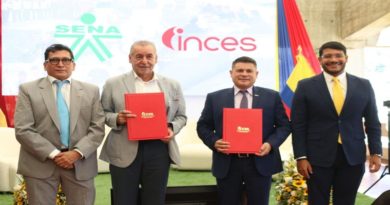 Venezuela y Colombia firman acuerdo cooperación en formación técnica-profesional