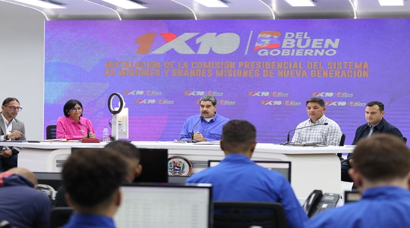 Designados Padrinos y Madrinas en 24 estados a profundizar Grandes Misiones y 1x10