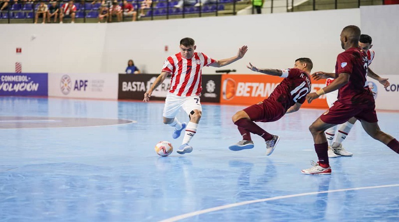 Venezuela igualó contra Paraguay y sigue con vida en la Copa América de Futsal