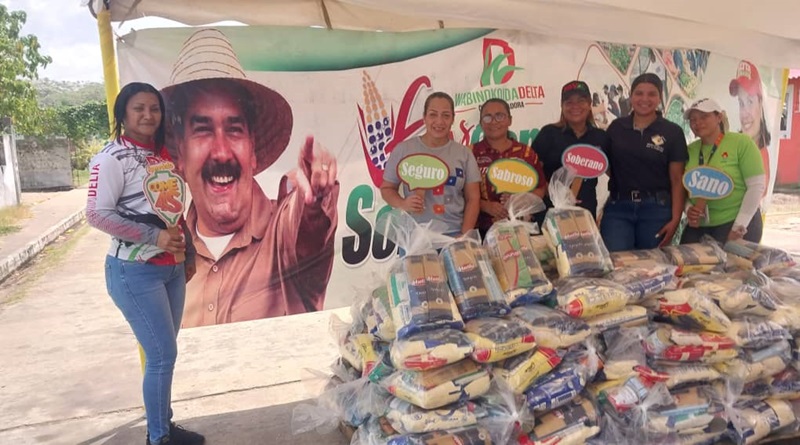 Misión Alimentación abastece a más de 300 familias en Tucupita