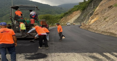 Mérida avanza en el plan de asfaltado de la vía de los túneles