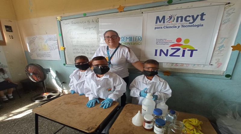 Estudiantes del Zulia aprenden con jornada “La Ciencia va a la Escuela”