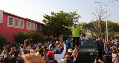 Pueblo de Coro se desborda para respaldar al presidente Maduro (+Video)