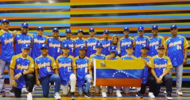 Team Beisbol Venezuela aplastó a Perú en el Premundial Sub-15