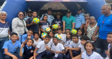 Realizan jornada de integración social con la Policía de Miranda