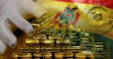 Bolivia expresa optimismo por incremento de sus reservas de oro en 2023