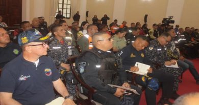 Instalan mesa de trabajo para evaluar índices de seguridad en Carabobo