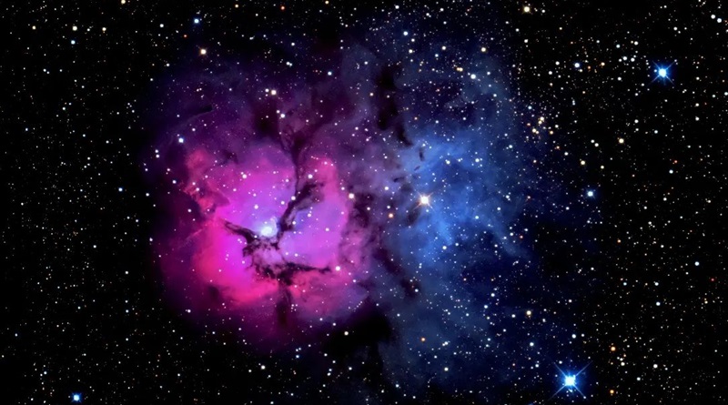 Observatorio Astronómico Nacional captura imágenes de la nebulosa Trífida