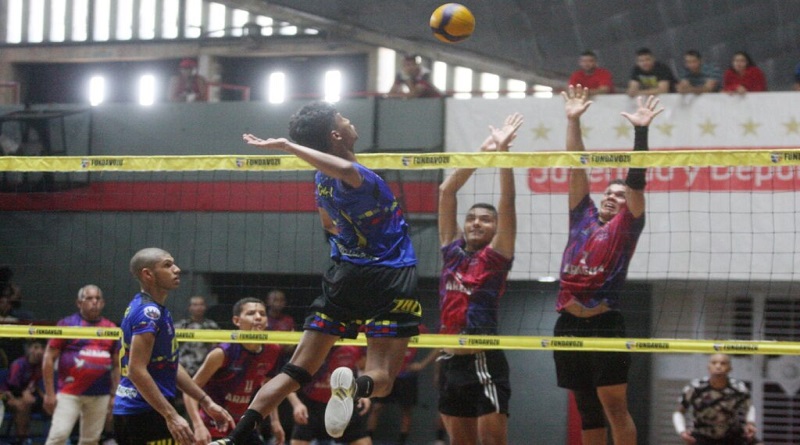 nicia Campeonato Estadal de Voleibol Juvenil en Los Teques