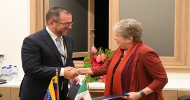 Venezuela y México firman acuerdo de migración a través del Plan Vuelta a la Patria